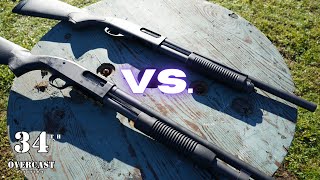 THE RESULTS WILL SHOCK YOU Remington 870 VS Mossberg 590 [upl. by Recneps]