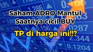 Update Saham Adro saatnya BUY target Harga di sini [upl. by Gerladina]