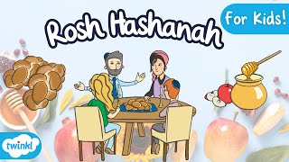 What is Rosh Hashanah  Rosh Hashanah for Kids  Jewish New Year [upl. by Amles]