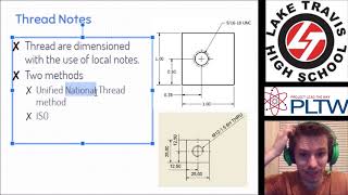 PLTW IED Activity 72  Section Views [upl. by Meador]