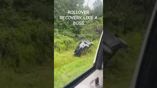 Nice little rollover recovery winchout right there automobile offroad shorts [upl. by Leslie]