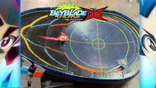 Valt VS Rashad  Valkyrie VS Valkyrie  Beyblade Burst DB Anime Stadium Battle Reupload [upl. by Silliw]