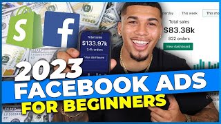 Facebook Ads Tutorial 2023  How To Create Facebook Ads FOR BEGINNERS StepByStep [upl. by Rees]