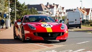 Ferrari F12 TDF Tailor Made Ecurie Francorchamps  Acceleration Sounds [upl. by Noelopan]