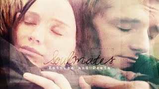 Katniss amp Peeta  Soulmates [upl. by Yroffej611]