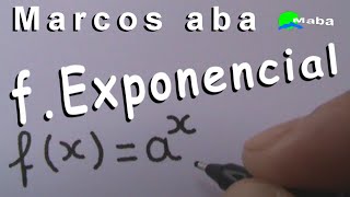 FUNÇÃO EXPONENCIAL  Matemática [upl. by Eleph]