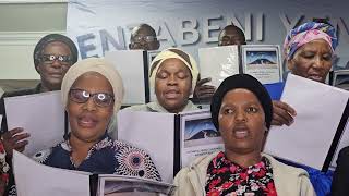 Entabeni Choir singing during 2024 Passover Services [upl. by Adnaloj]