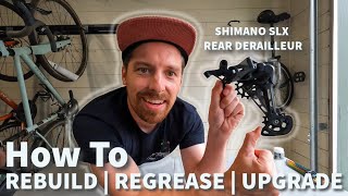 Revive Your Shimano 12Speed Rear Derailleur  Rebuild Regrease and Upgrade [upl. by Joline]