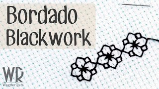 Bordado Blackwork  Tutorial completo [upl. by Aronel353]