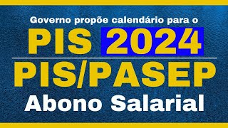 🔥SAIU CALENDÁRIO PISPASEP 2024 [upl. by Anbul]