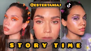 MAKEUP STORY TIME TIKTOK COMPILATION estertaniaj [upl. by Yeniar]