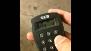 I test the pin code protection seb remote [upl. by Onid]