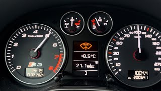 Audi S3 8p quattro 330 hp 480 nm acceleration 0100 kmh [upl. by Ahsiea]