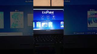 ibis paint x versi dekstop  pc  laptop  komputer ibispaintx ibispainx ibispaintxtutorial [upl. by Eleen235]