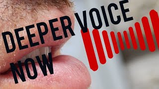 How To Deepen Your Voice FTM Works PreT Instant [upl. by Joost865]