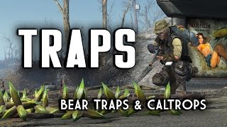 All About Bear Traps amp Caltrops  Are They Worth It  Fallout 4 Far Harbor [upl. by Cuthbertson]