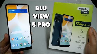 BLU View 5 Pro Unboxing amp Review For Straight Talk Total by Verizon TracFone Simple Mobile [upl. by Asseneg]