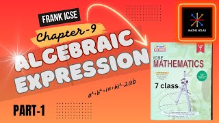 FRANK ICSE Book Chapter9  Algebraic Expressions  Class 7  Exercise 91 P1 [upl. by Inig]