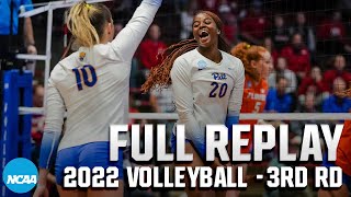 Pitt vs Florida 2022 NCAA volleyball regional semifinals  FULL REPLAY [upl. by Rothenberg]