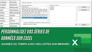 Rendez Vos Feuilles Excel INCROYABLES avec la Personnalisation des Séries de Données [upl. by Neirda364]