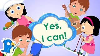 Yes I Can Action Song For Kids  Best Kids Songs  Kids Positivity  Nursery Rhymes  Umma amp Zyno [upl. by Aizahs23]