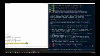 Create and run shell scripts in GNU Emacs [upl. by Bel143]