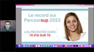 Parcoursup infirmier  exemple de LOU 70 voeux acceptés dans 70N IFSI Le RECORD ABSOLU [upl. by Voorhis]