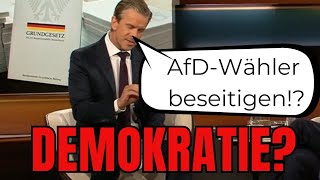 FANATISCHER Journalist dreht durch  Demokratie ohne AfDWähler ist die richtige Demokratie [upl. by Rebmyt]