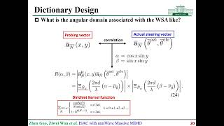 BIT ZGao Integrated Sensing and Communication with mmWave Massive MIMO [upl. by Nodab]