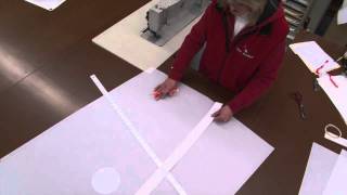 Making a Standard Batten Pocket for Sailboat Sail [upl. by Dnalro]