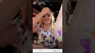 Zoe Laverne full instagram live stream [upl. by Eiddet]