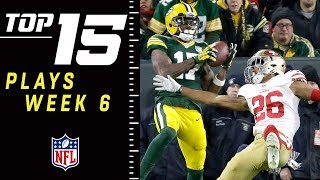 Top 15 Plays of Week 6  NFL 2018 Highlights [upl. by Edorej]