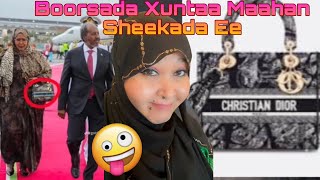 Baroortu Boorsada Kaweyn Oo Madaxweyne Hassan Xaaskiisa Ey Xirantahay hassansheikh somalibeauty [upl. by Gimble]