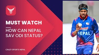 How can Nepal save ODI Status Do or die situation for nepal in remaining 25 matches in Cwc 2 L😴 [upl. by Reinaldos282]