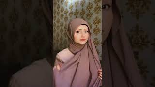 Easy and Elegant Chiffon Hijab Scarf Tutorial  How to Style a Chiffon Hijab [upl. by Lesiram]