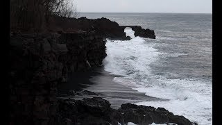 New Black Sand Beach At Mackenzie Park [upl. by Yoral]