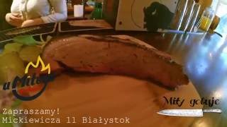 Smoked Brisket wędzony mostek wołowy  Miły Gotuje  Barbecue u Miłego [upl. by Adnauqal]