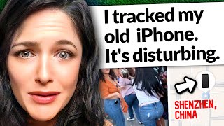 Viral TikTok Exposes What Thieves Do with iPhones quotThis is disturbingquot [upl. by Annitsirhc]