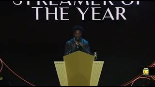 Ishowspeed Won Streamer of the Year at streamer awards 2024 [upl. by Manda]