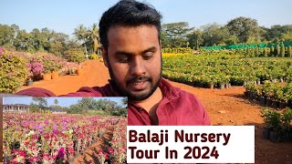 Balaji Nursery Tour In January 2024  Biggest Wholesale In Pune  Nature Wala Garden [upl. by Wynnie]