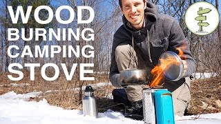 Portable OffGrid Camping Stove the BioLite CookStove [upl. by Alliuqet]