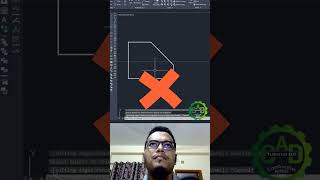 How to Chamfer in AutoCAD tutorial cadsoftware autocad viral [upl. by Kerk]