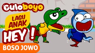 HEY   BAHASA JAWA  Lagu Anak Culoboyo  Kartun Lucu Baby Shark Versi Jawa Iwak Gatul [upl. by Enelaehs]