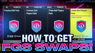 HOW TO GET FGS SWAPS TOKENS FIFA 22 [upl. by Werdn]