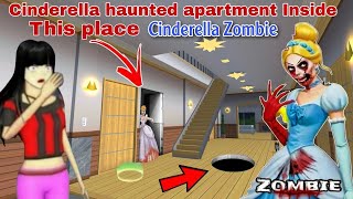 Cinderella Haunted Apartment Inside This Place  Sakura Simulator School  Haunted Story 👹 [upl. by Nauh841]