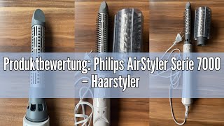 Produktbewertung Philips AirStyler Serie 7000 – Haarstyler mit 2 StylingAufsätzen Modell BHA7100 [upl. by Iny416]