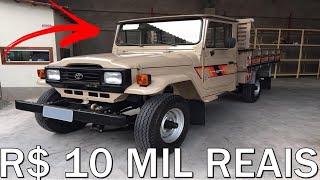 CAMINHONETE TOYOTA BANDEIRANTE BARATA A VENDA A PARTIR DE 10 MIL REAIS [upl. by Nelleyram634]