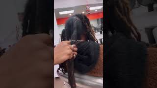 He wanted to change is locs to wicks dreads wicks dreadlocs dreadstyles dreads locs locstyles [upl. by Sukul]