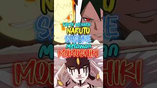 Boruto Momoshiki Attacks Sasuke Loses his Rinnegan Eye by Borushiki Boruto Episode 218 English Dub [upl. by Etnuad340]