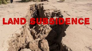 What is land subsidence [upl. by Bertine]